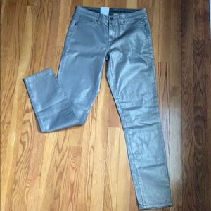 Calvin Klein Silver Legging Jean